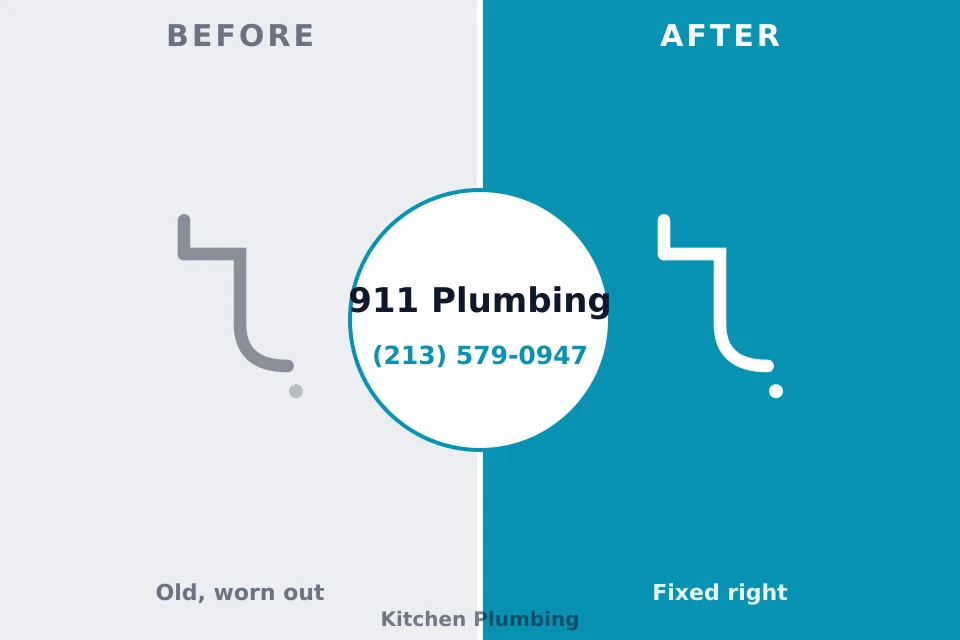 Before and after: plumbing company Bridgeport, WV